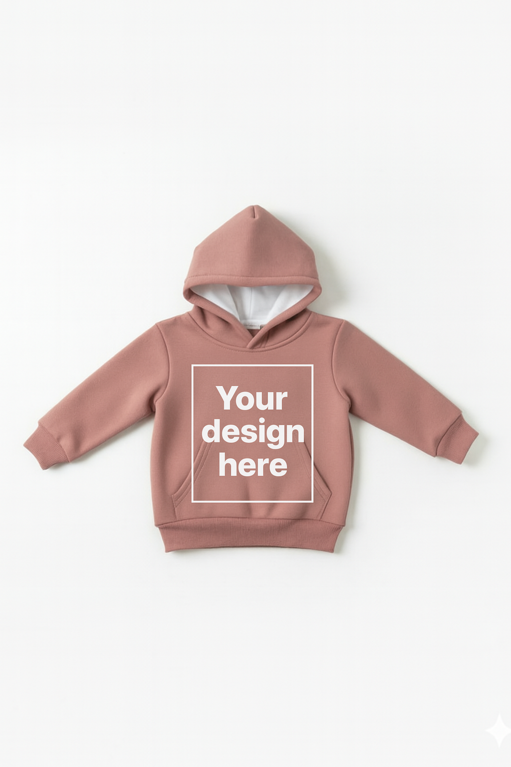 Peach Custom Print Hoodie Sweatshirt with Front Pockets – My Little Co. My Little Co.