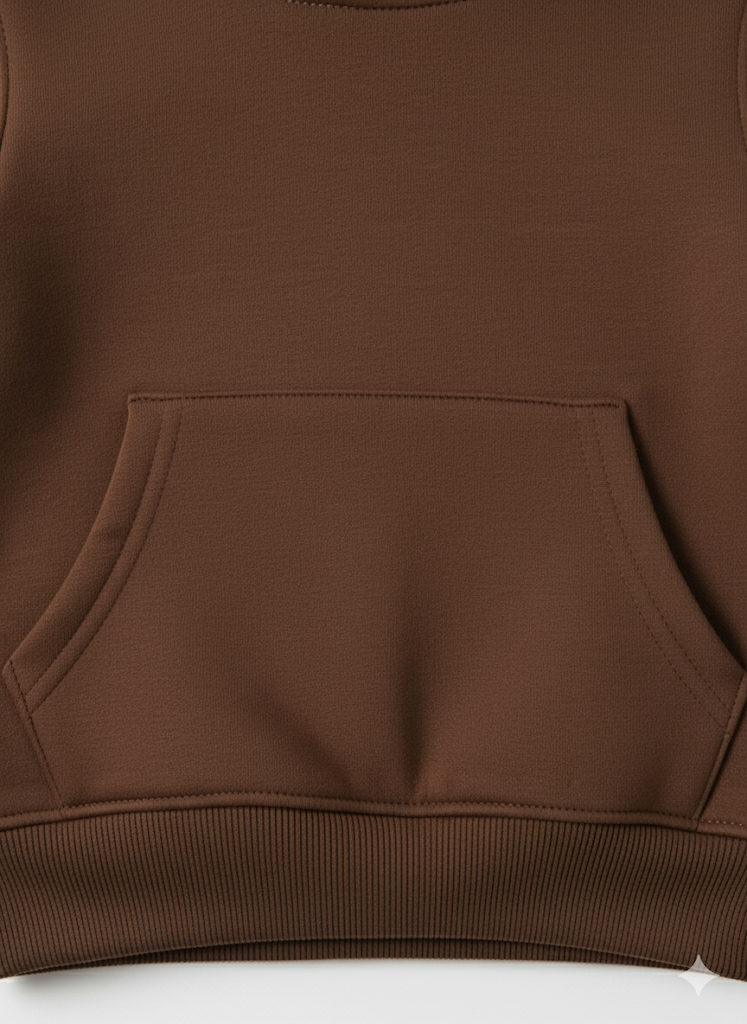 Brown Kids Pullover Hoodie for Everyday Wear (Copy) My Little Co.