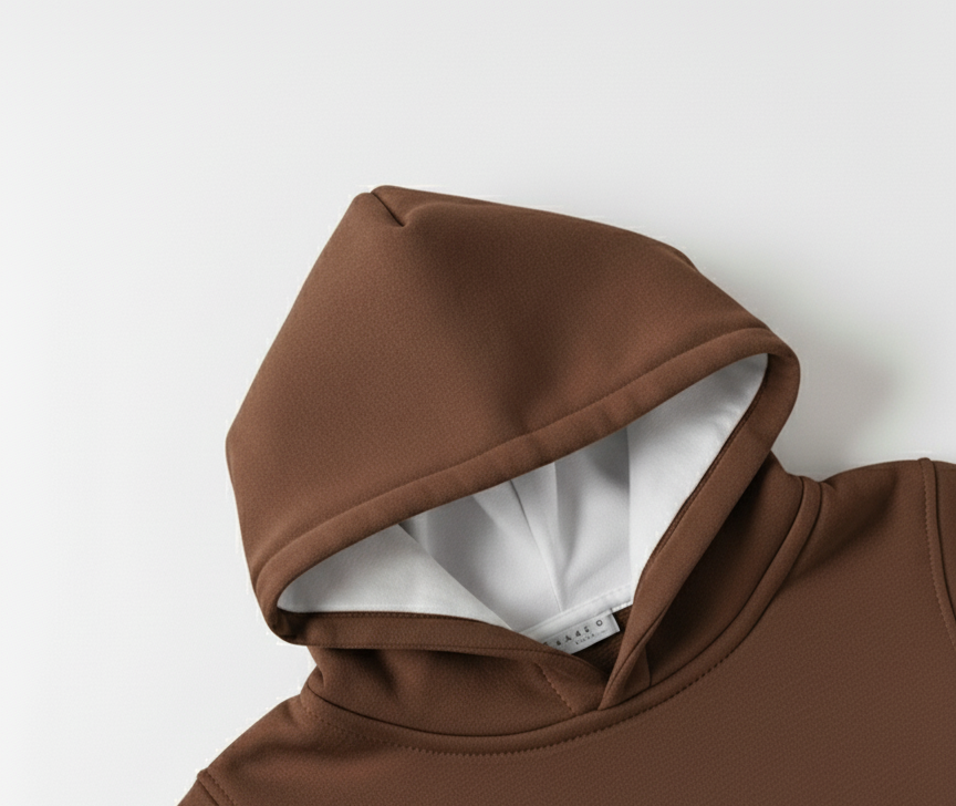 Cozy Creator: The "Little Artist" Coffee Hoodie - Warm Uniform for Diwali Magic (0-6 Yrs) by My little co My Little Co.