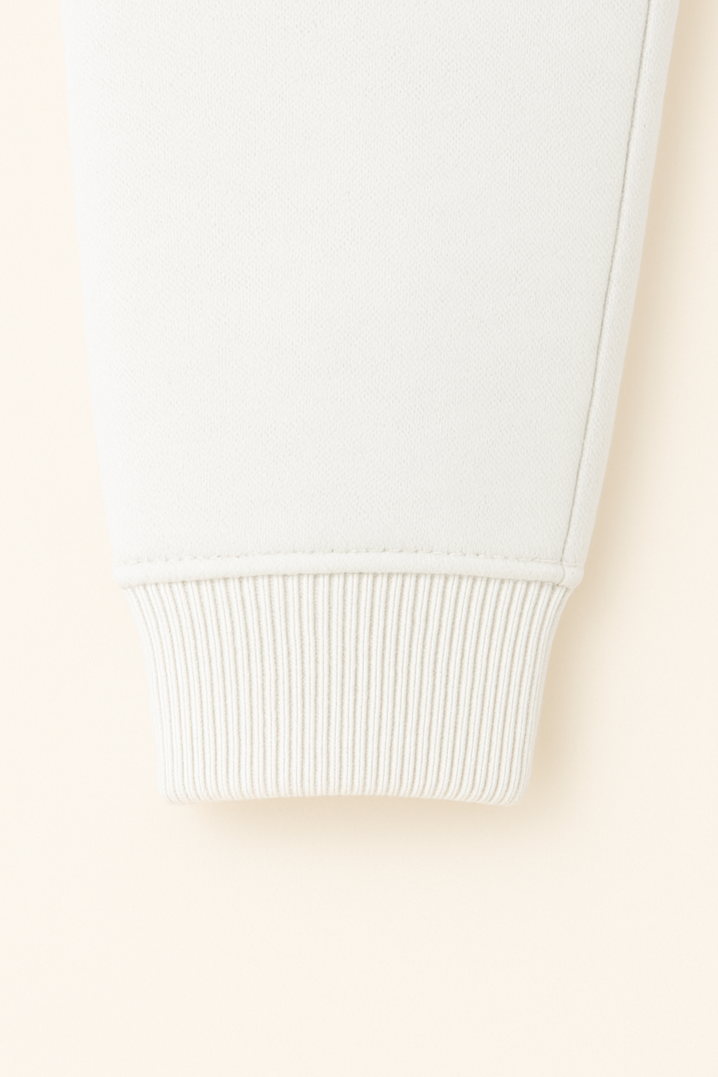 Unisex white joggers for kids – My Little Co. winterwear