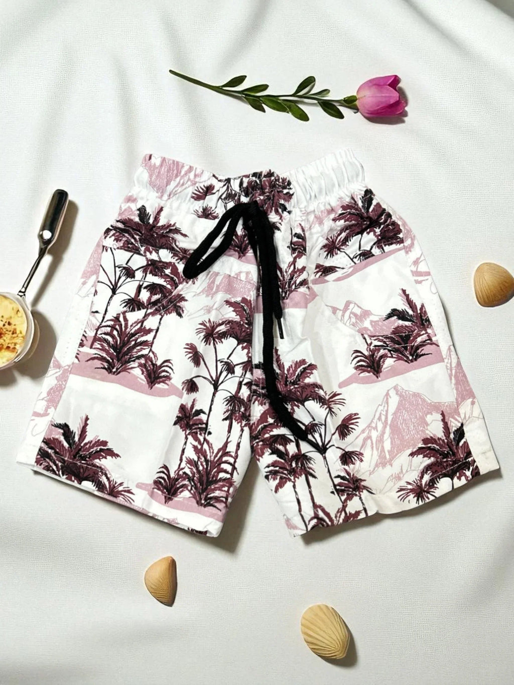 Tropical Vibes Toddler Shirt & Shorts Set – Summer Wear - My Little Co.