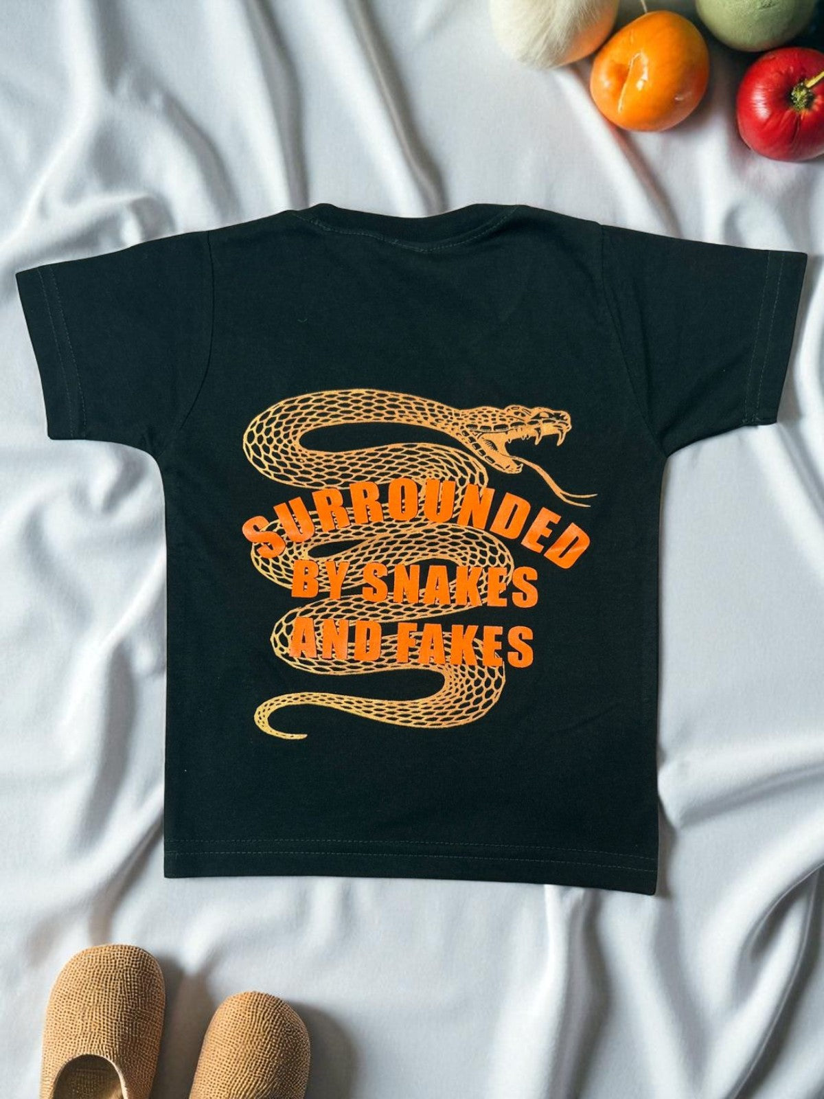 Bold Statement Baby Co-ord Set – “Surrounded by Snakes and Fakes" - My Little Co.