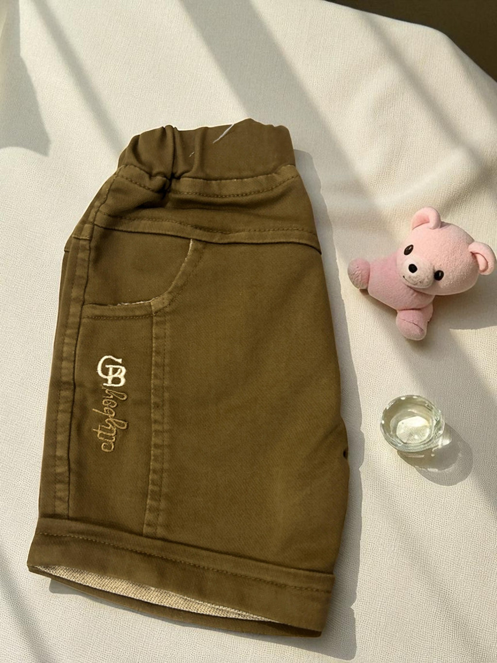 Elegant Beige Checkered Vest & Shorts Set for Boys – Smart Casual Look - My Little Co.