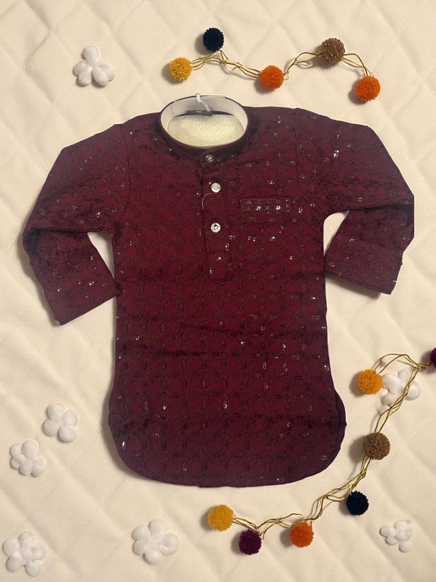 Rakhi Speical Kurta Pajama Set for Boys (1–2 Years) - My Little Co.