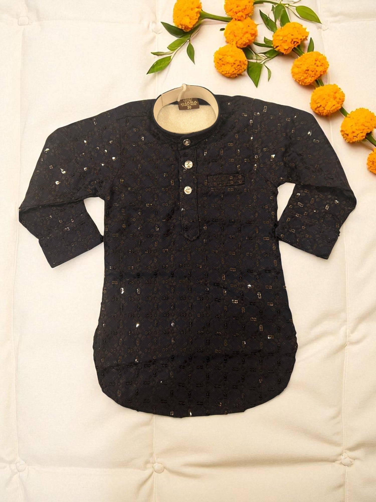 Rakhi Speical Kurta Pajama Set for Boys (1–2 Years) - My Little Co.