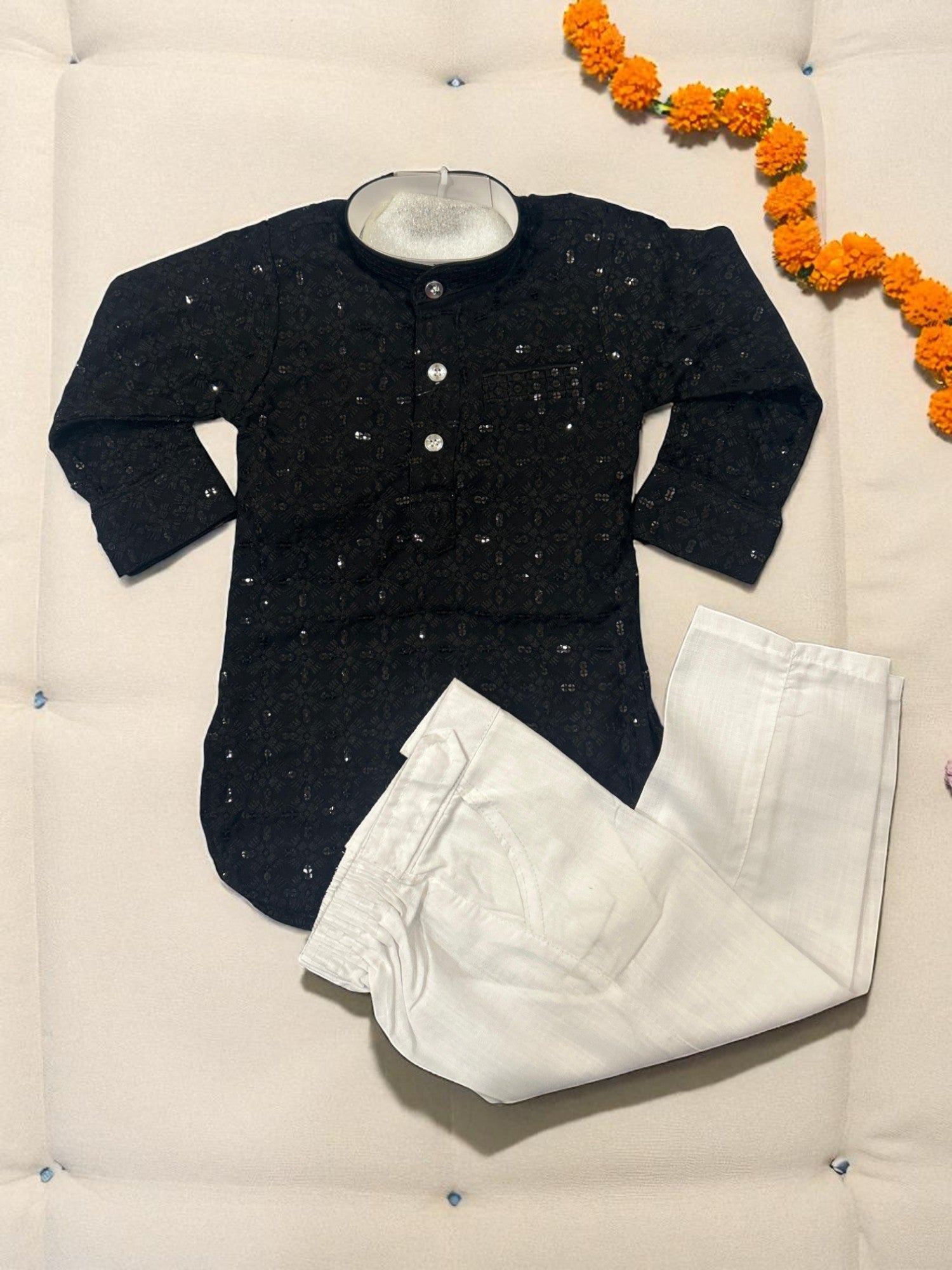 Rakhi Speical Kurta Pajama Set for Boys (1–2 Years) - My Little Co.