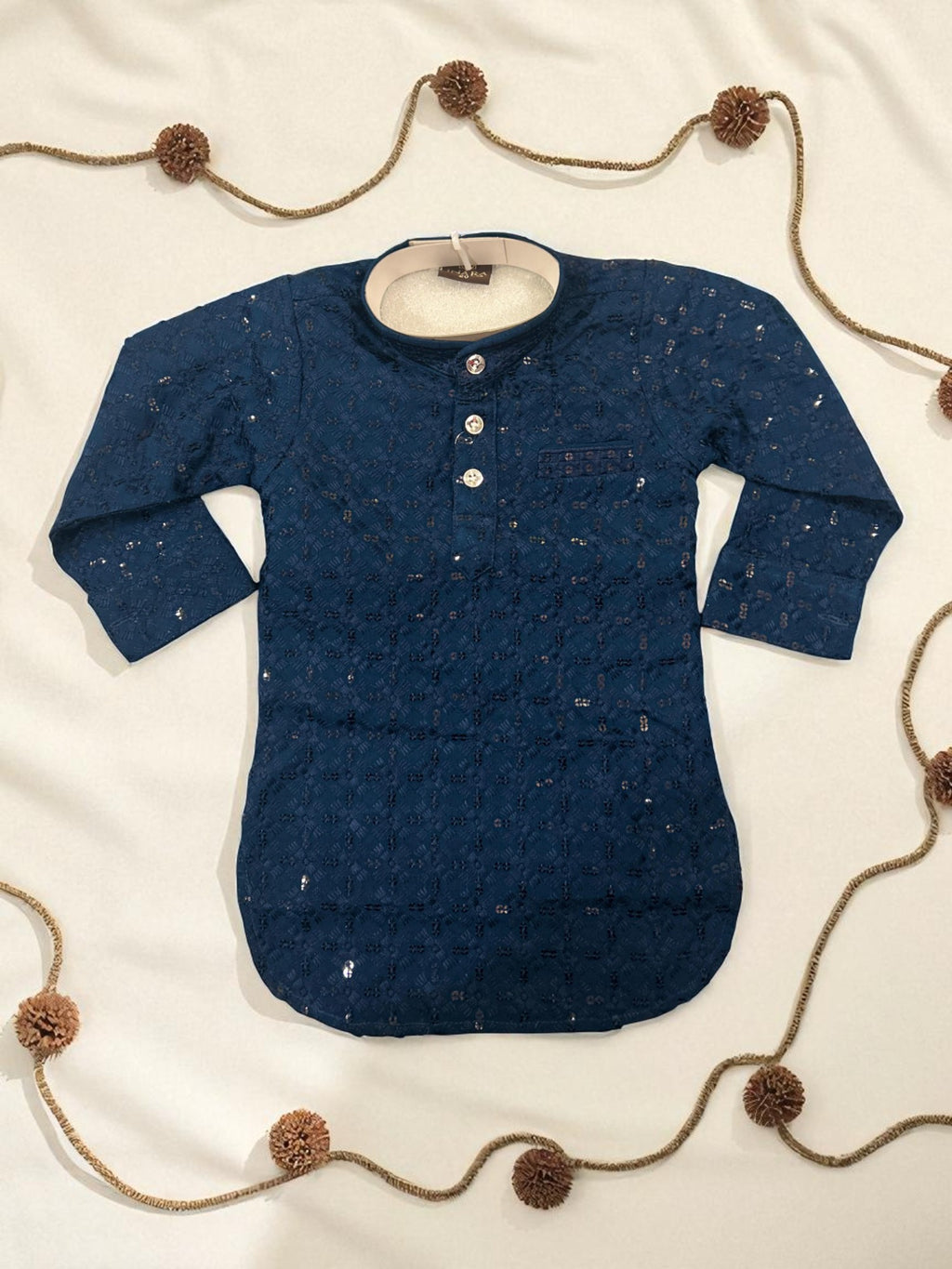 Rakhi Speical Kurta Pajama Set for Boys (1–2 Years) - My Little Co.