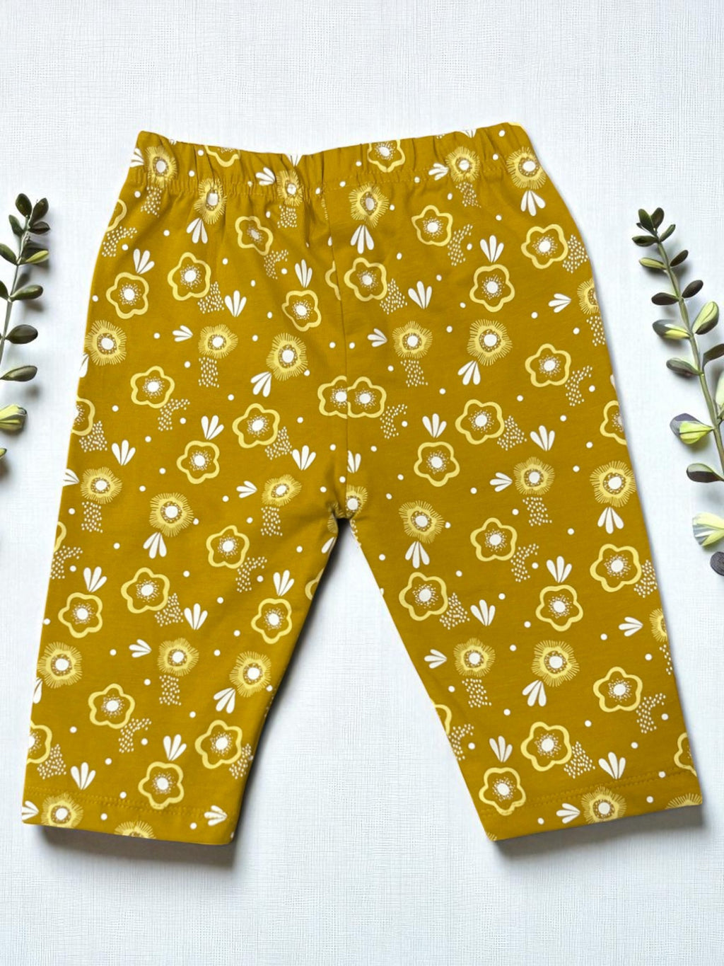 Hawaiian Bear Toddler Girl Outfit Set – Top & Floral Pants - My Little Co.