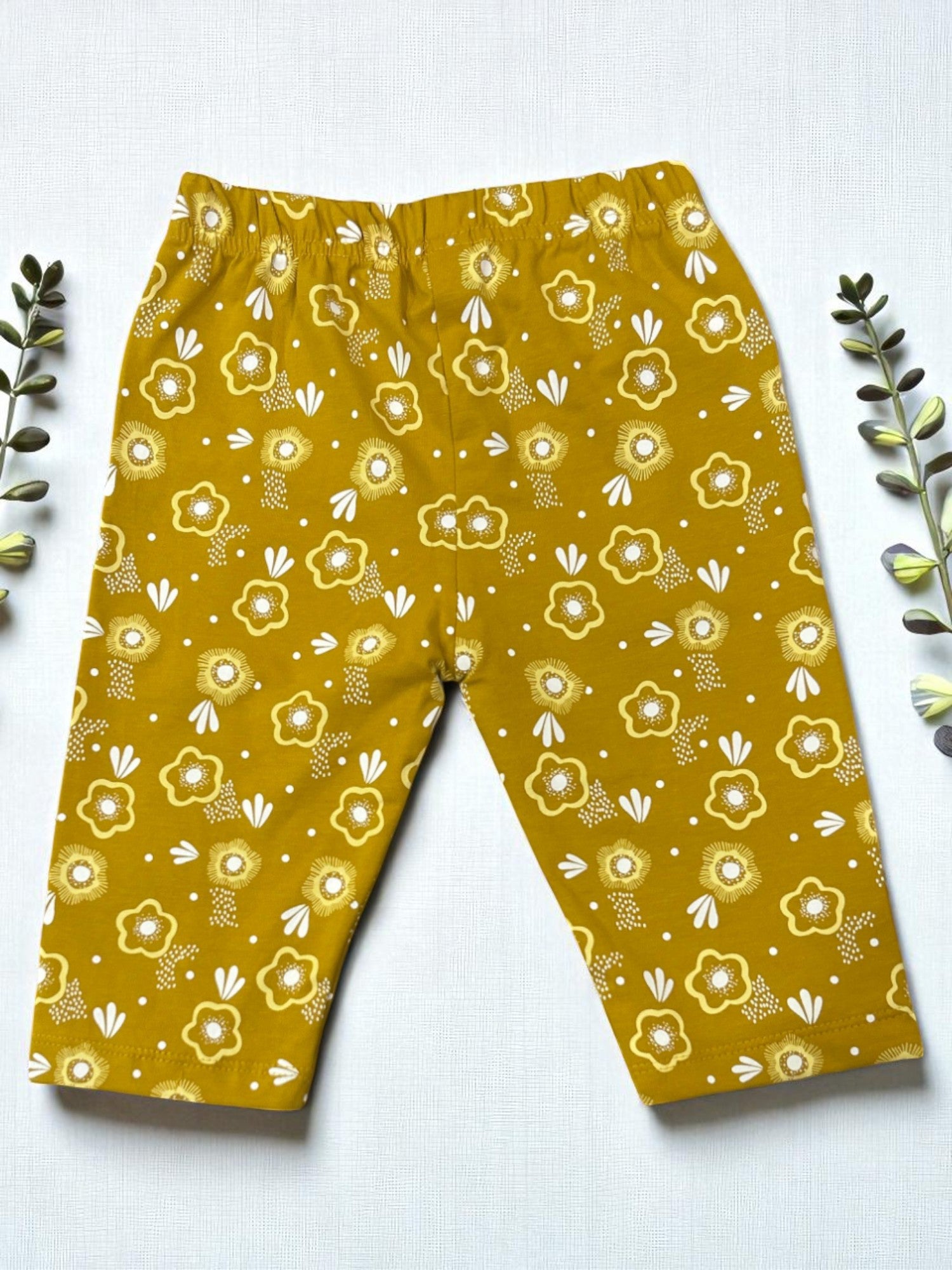 Hawaiian Bear Toddler Girl Outfit Set – Top & Floral Pants - My Little Co.