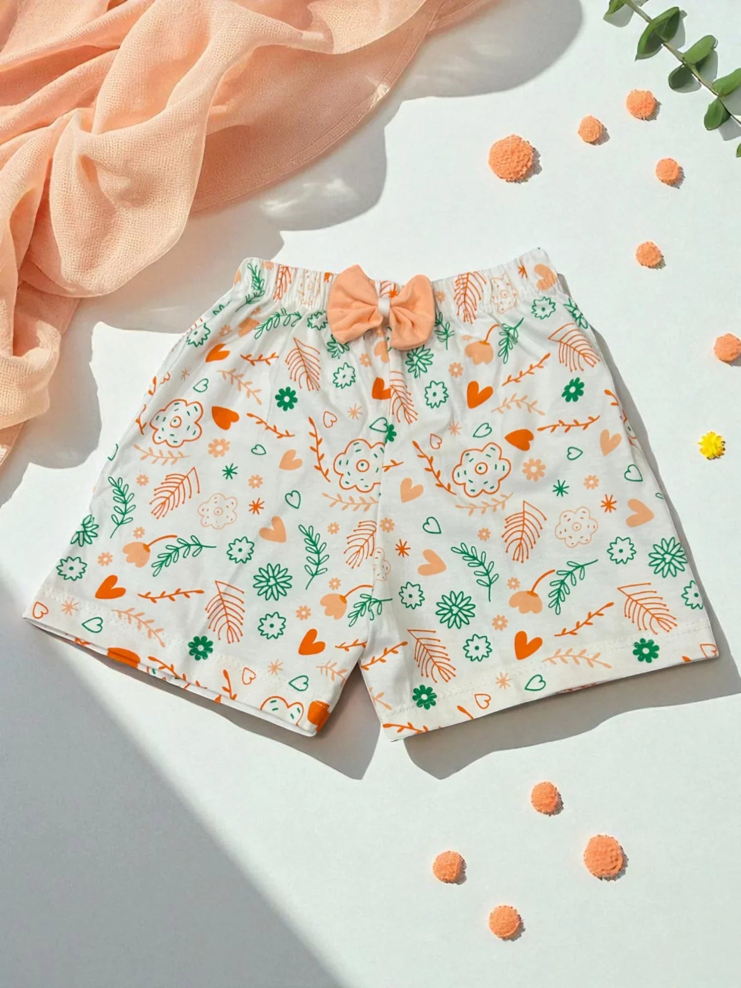 Daddy’s Little Princess T-Shirt & Floral Shorts Set for Baby Girls - My Little Co.
