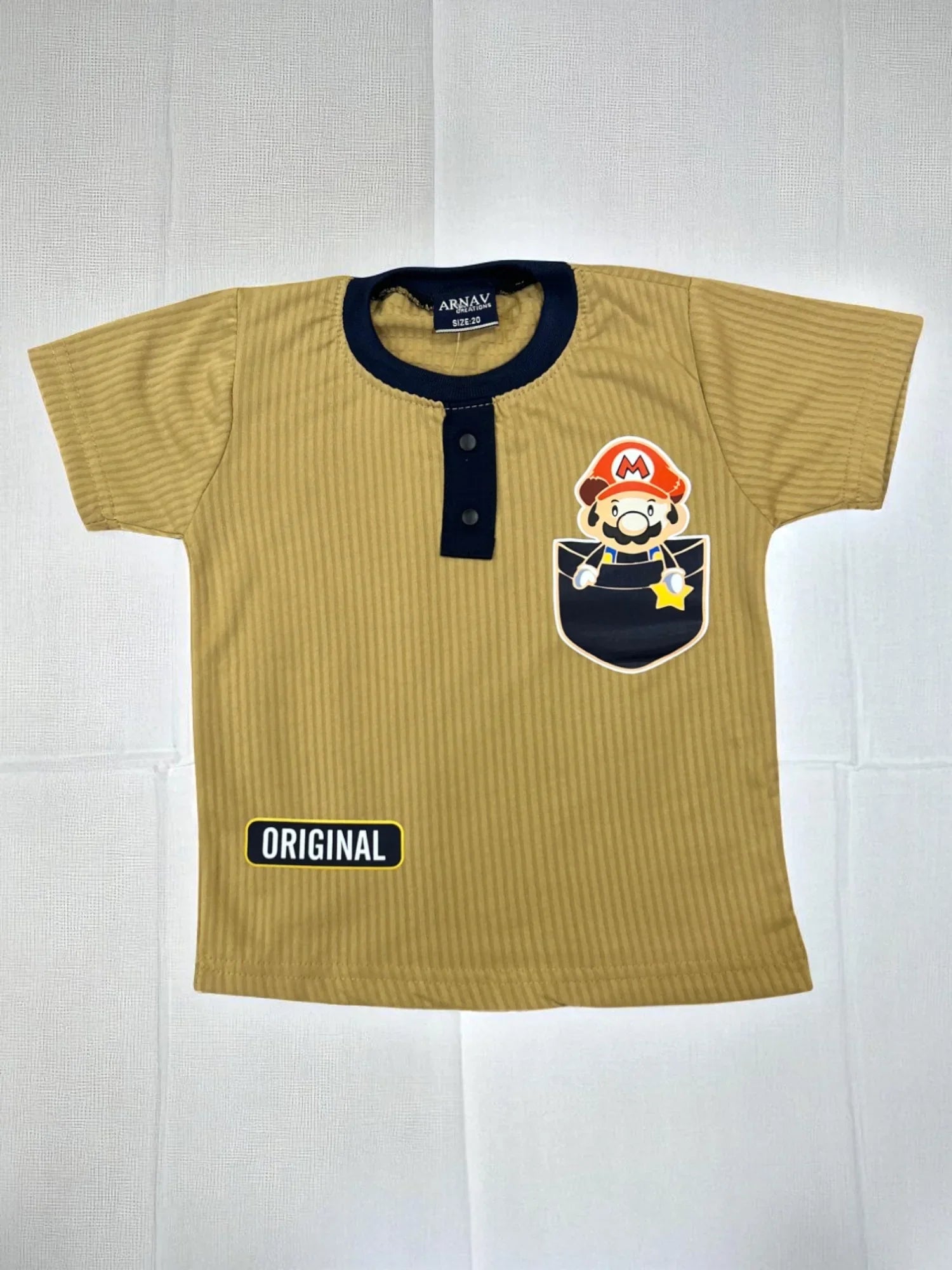 Original Mario-Inspired Toddler Set - My Little Co.