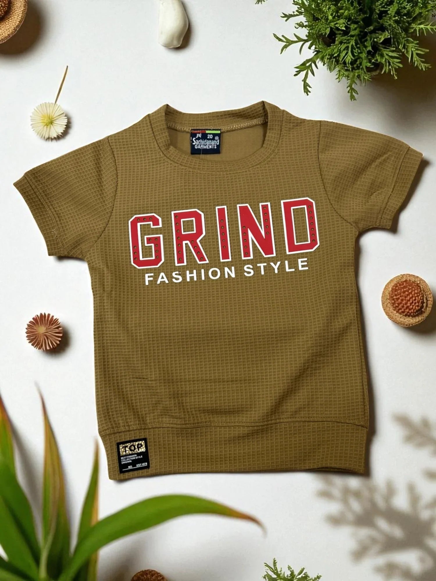 Grind Fashion Style Toddler Outfit Set – T-Shirt & Shorts - My Little Co.