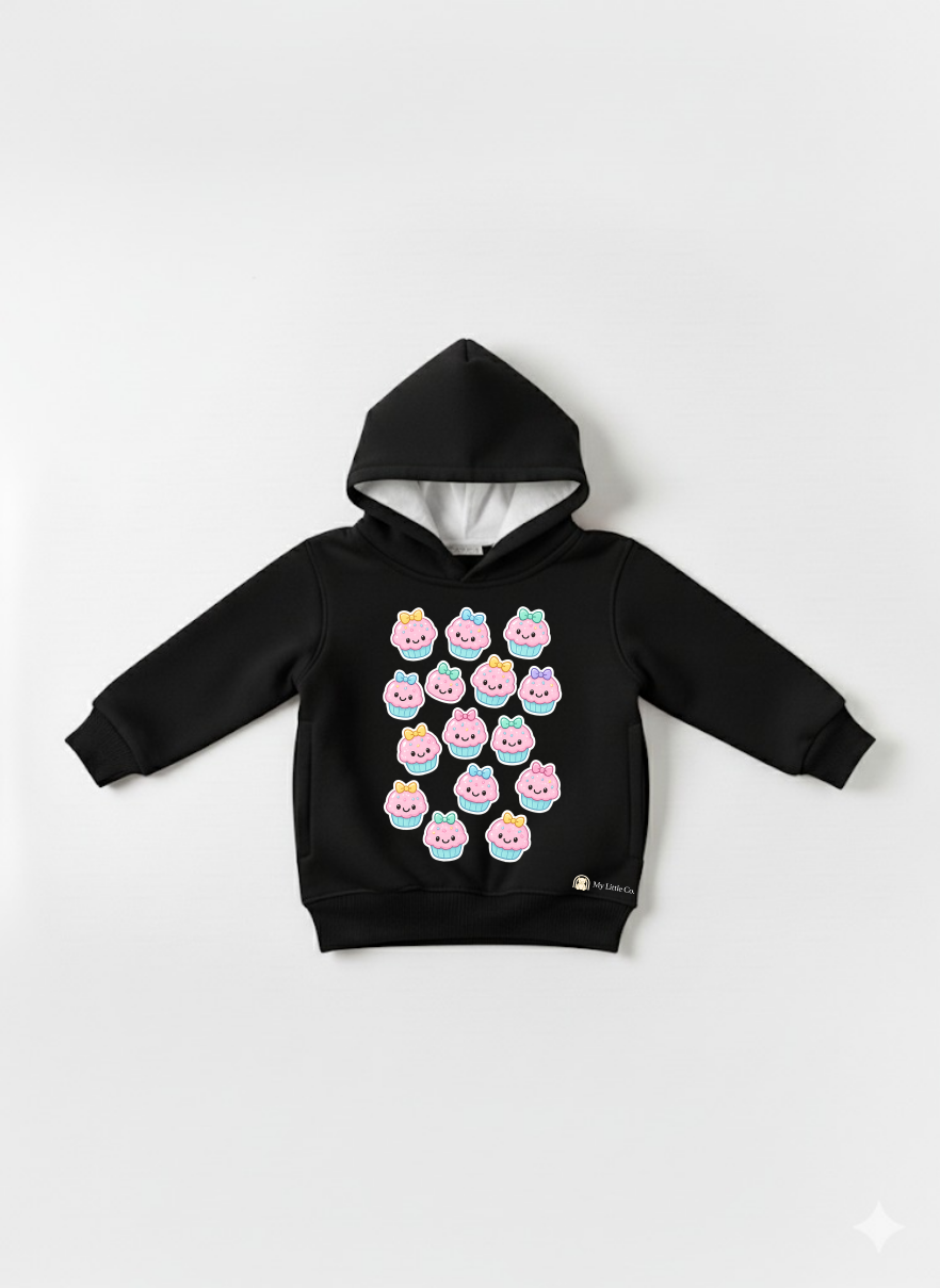 black baby hoodie organic cotton anti pilling eco soft fleece 2025 trend