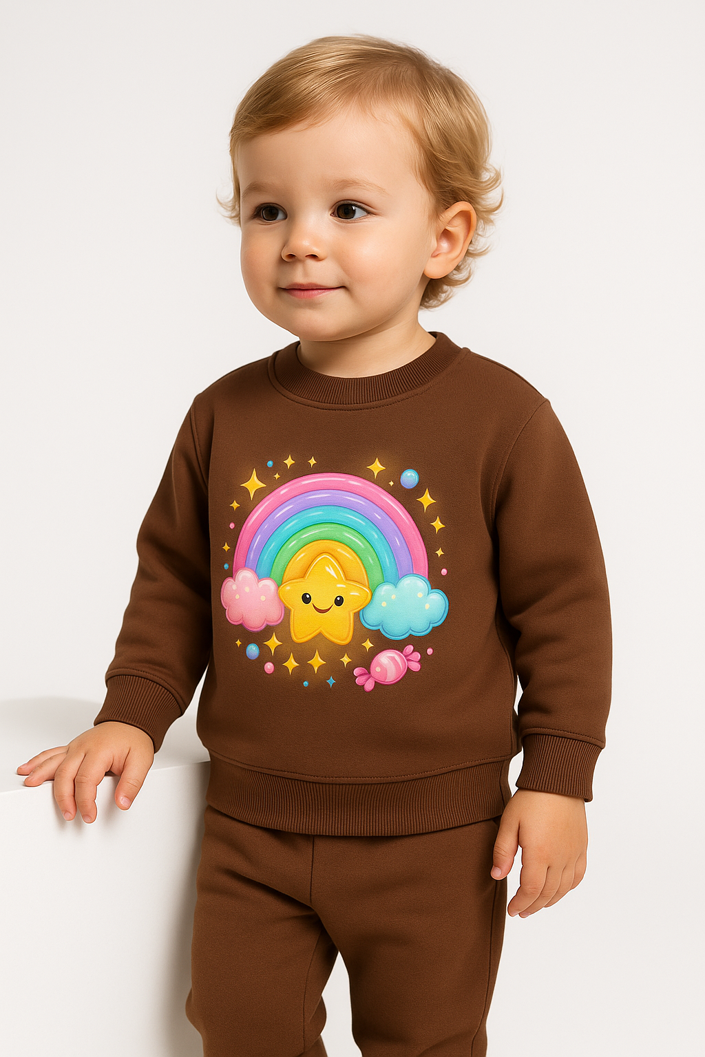 cozy cotton fleece toddler sweatshirt 3 years