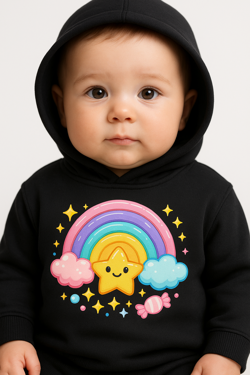cozy unisex baby hoodie fade resistant cotton