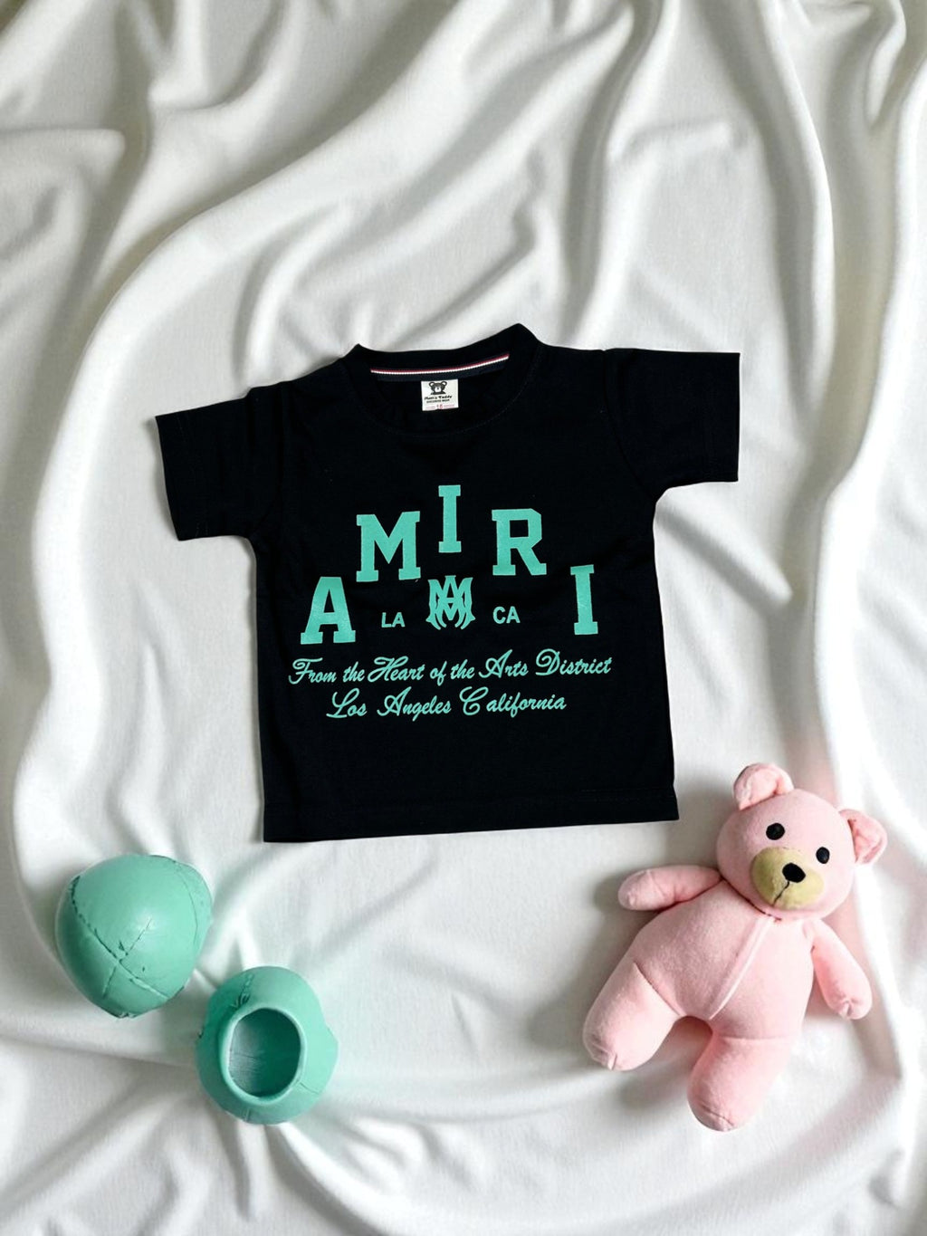 Amiri Graphic T-Shirt & Shorts Co-ord Set for Baby Boys - My Little Co.