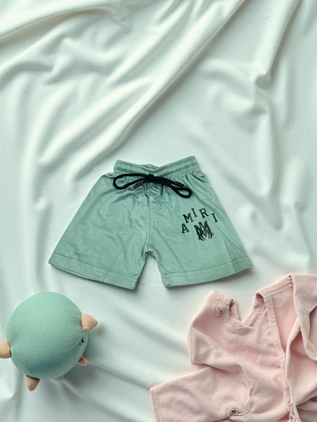 Amiri Graphic T-Shirt & Shorts Co-ord Set for Baby Boys - My Little Co.