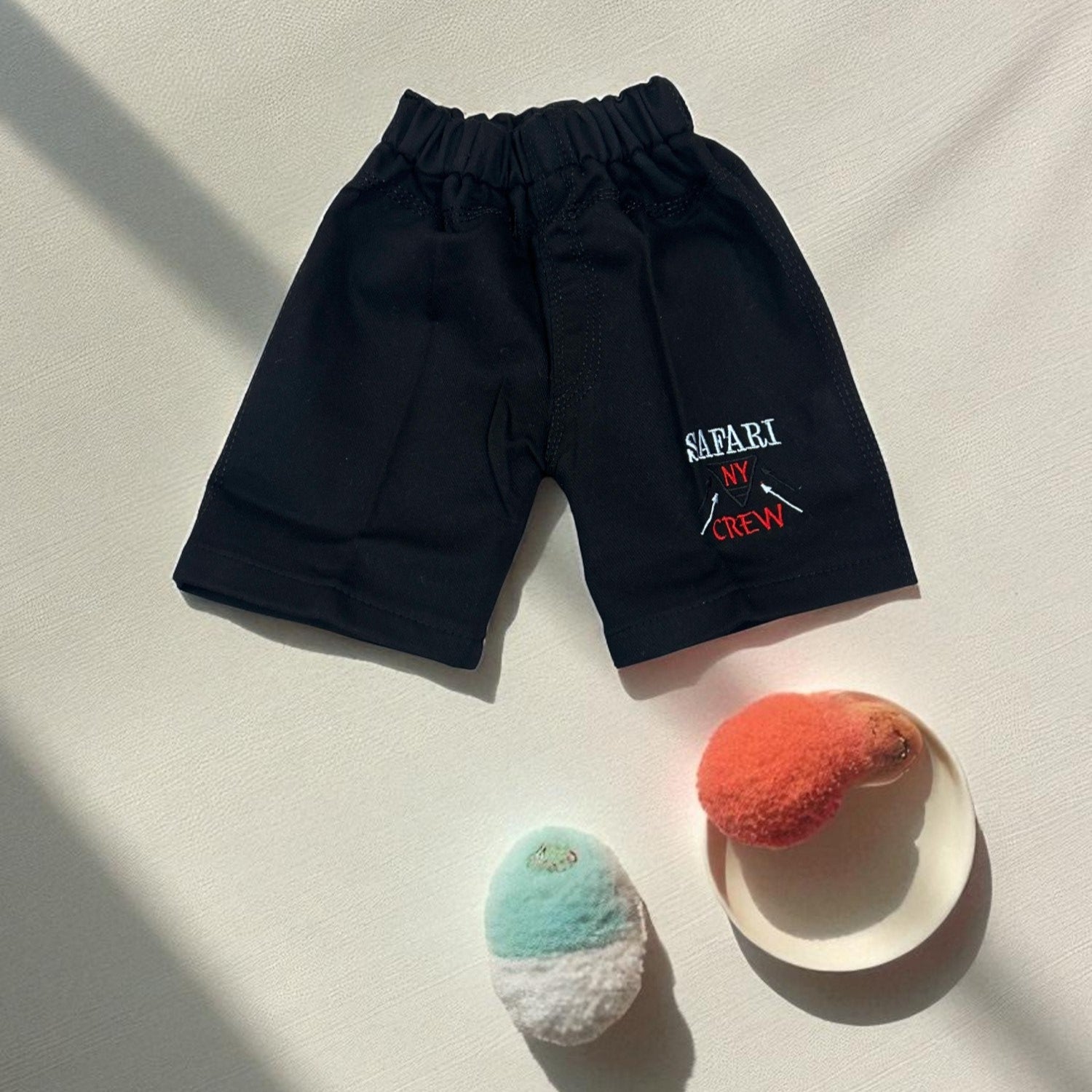 Follow Stripe T-Shirt & Pocket Shorts Co-ord Set for Baby Boys - My Little Co.