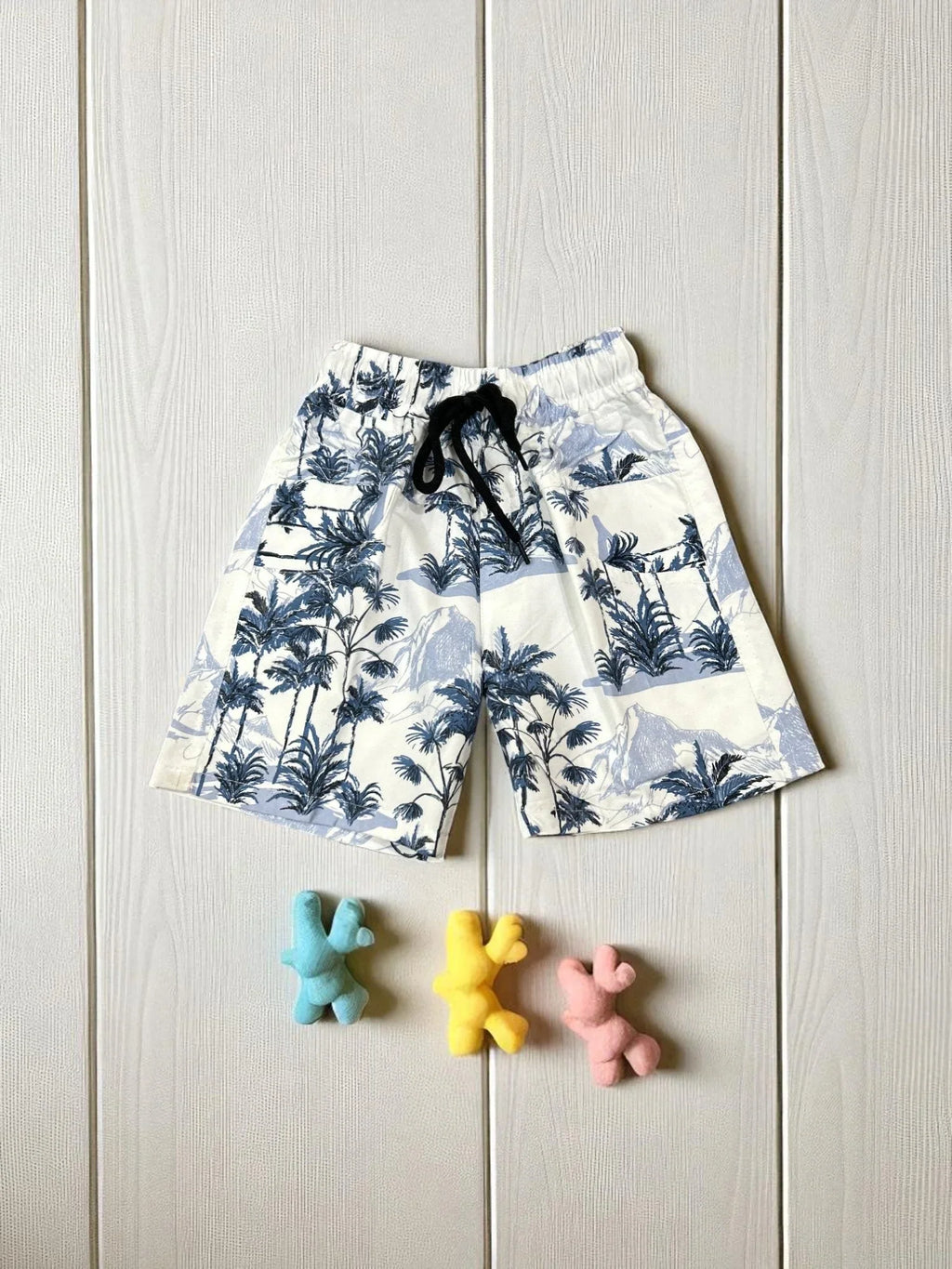 Tropical Vibes Toddler Shirt & Shorts Set – Summer Wear - My Little Co.