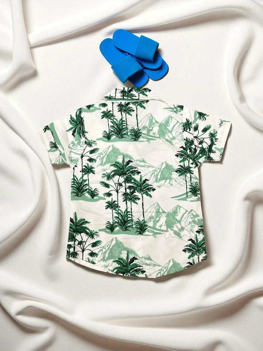 Tropical Vibes Toddler Shirt & Shorts Set – Summer Wear - My Little Co.