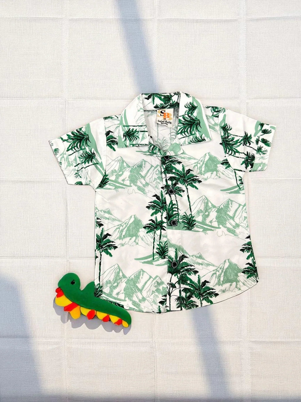 Tropical Vibes Toddler Shirt & Shorts Set – Summer Wear - My Little Co.