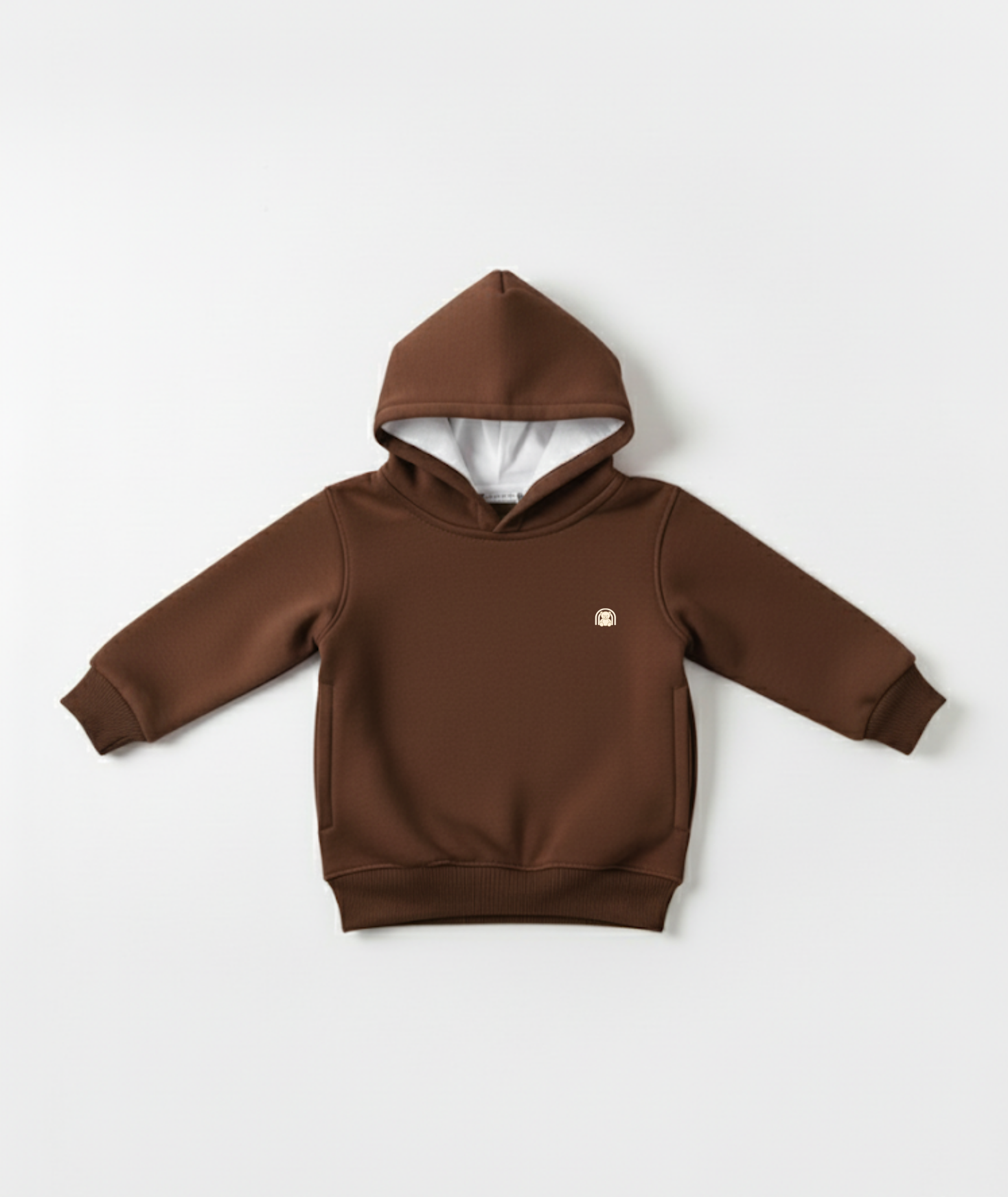 Brown Hoodie Sweatshirt with Side Pockets – My Little Co. (Copy) My Little Co.