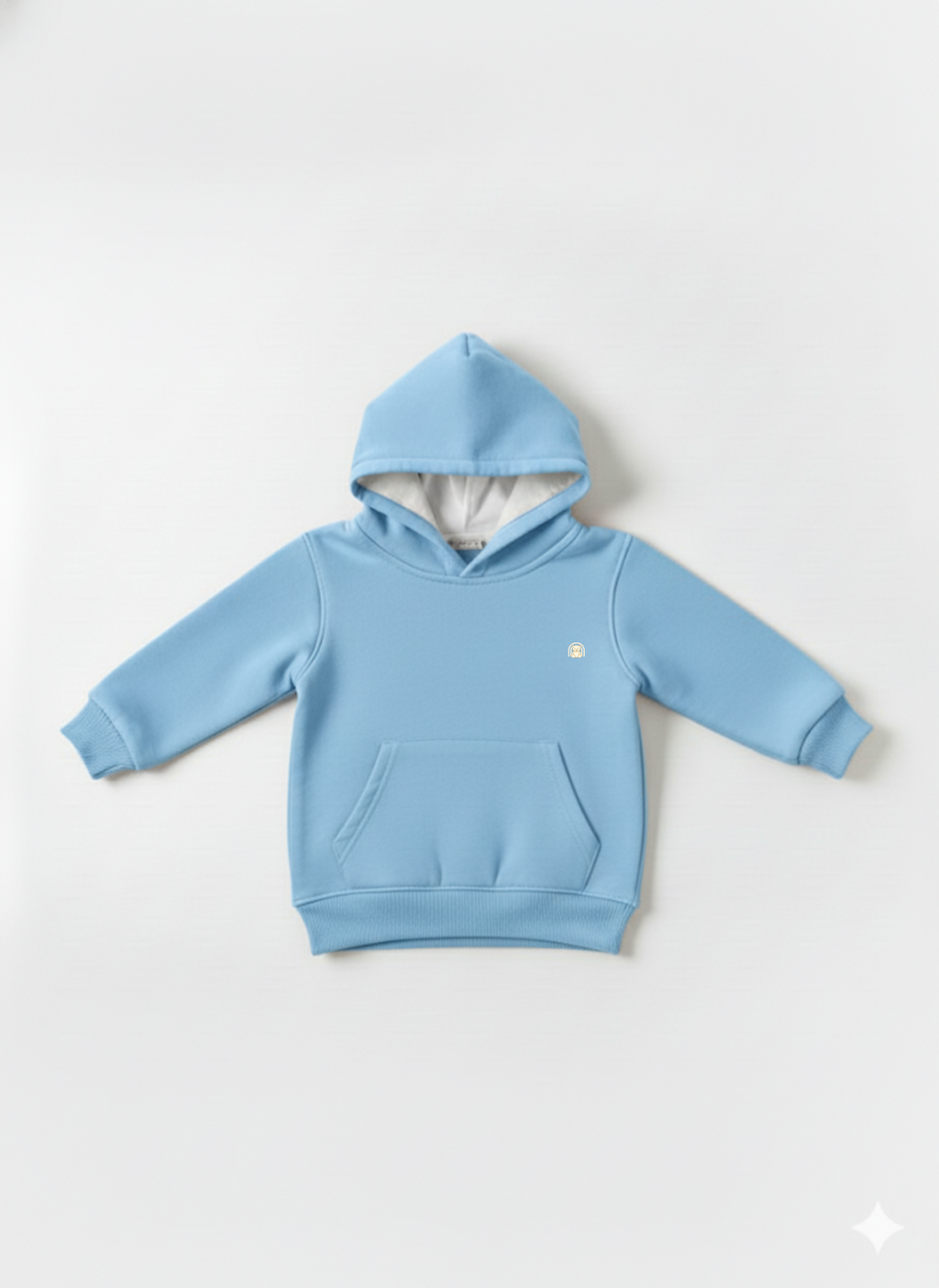 Sky blue Kids Pullover Hoodie for Everyday Wear My Little Co.