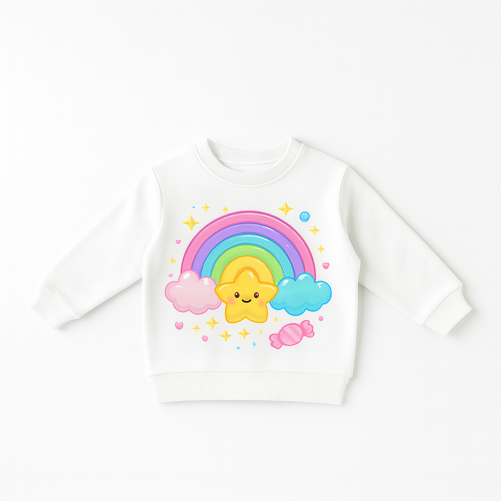 soft white baby sweatshirt 1 year winter outfit